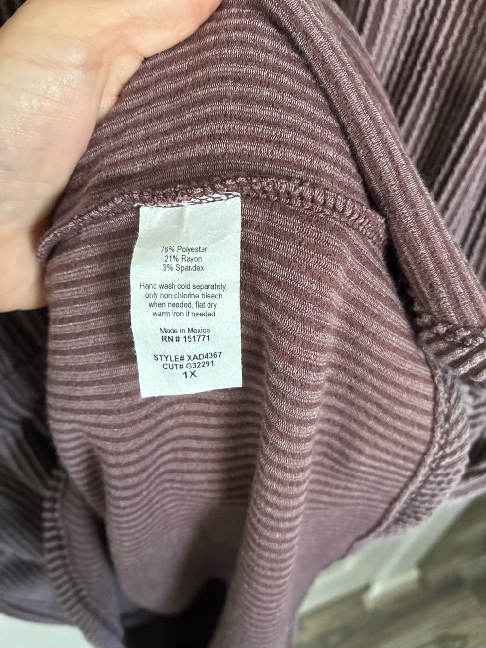 Gilli Ribbed Henley Drawstring Dress - Picture 7 of 7